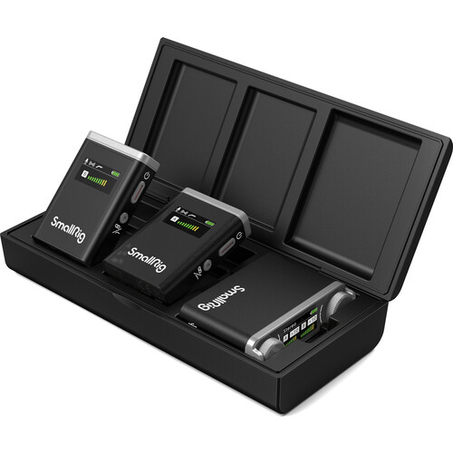 SMALLRIG 3487 FOREVALA W60 2-PERSON COMPACT WIRELESS MICROPHONE SYSTEM (2.4 GHz)