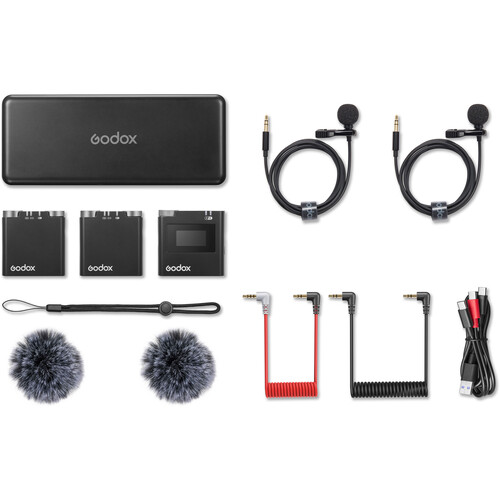 GODOX VIRSO M2 2.4GHZ WIRELESS MICROPHONE SYSTEM