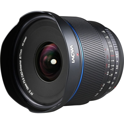 LAOWA  VE1028MF14RF 10MM F/2.8 ZERO-D FF ( MANUAL FOCUS -14 BLADES ) FOR CANON RF