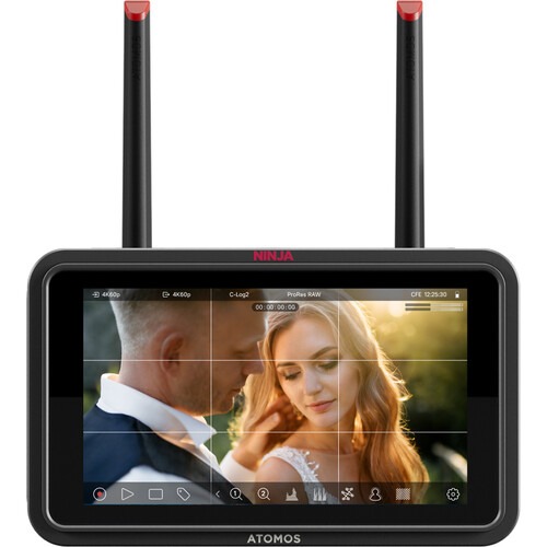 ATOMOS ATOMNJTX02 NINJA TX GO WI-FI ENABLED 5 INCH HDMI MONITOR-RECORDER