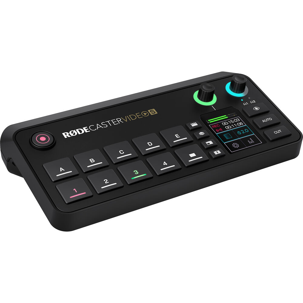 RODE RCVS RODE CASTER VIDEO S AND AUDIO PRODUCTION CONSOLE