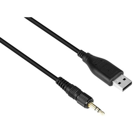 SARAMONIC USB-CP30 MALE 3.5MM LOCKING TRS CONNECTOR TO STANDARD USB CONNECTOR CABLE