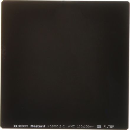 BENRO MHND1K1010 100X100MM ND1000 3.0 10 STOPS GLASS SQUARE FILTER