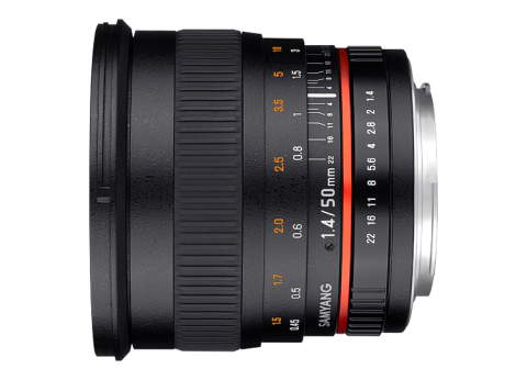 SAMYANG F1.4/50MM AS UMC STANDARD ANGLE LENS FUJI X