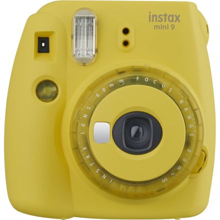 FUJIFILM INSTAX MINI 9 CAMERA CLEAR YELLOW (LIMITED EDITION)