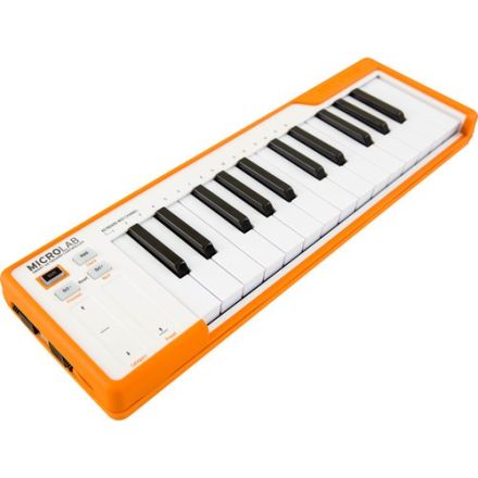 ARTURIA 230513 MICROLAB COMPACT USB MIDI CONTROLLER (ORANGE)