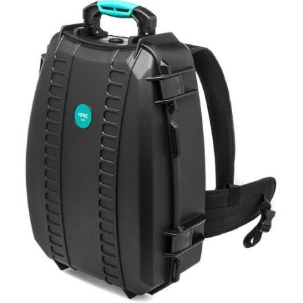 HPRC 3600 RESIN CASE 542X402X307 MM BLACK WITH BLU BASSANO HANDLE GRIP AND SECOND SKIN