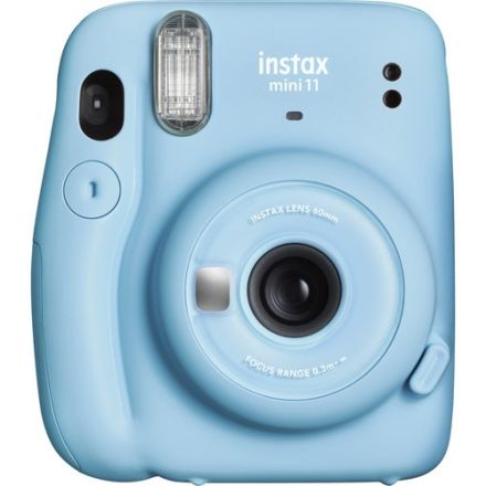FUJI INSTAX MINI 11 CAMERA BUNDLE (BLUE) (FILM + CASE + ALBUM) 