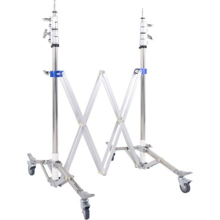 SAVAGE 60RDS ROLLING DOUBLE LIGHT STAND