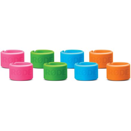 RODE XLR-ID COLORED XLR RINGS, BAG OF 8