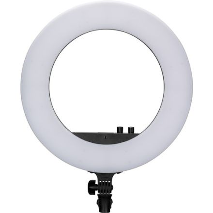 NANLITE HALO 18" RING LIGHT W/ CELLPHONE BRACKET,MIRROR,BAG (WHITE)