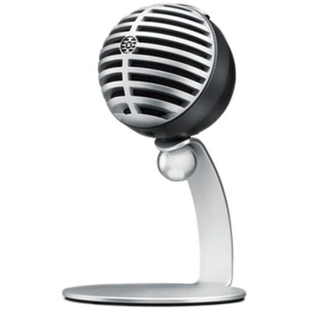 SHURE MV5-B-DIG MOTIV MV5 CARDIOID USB/LIGHTNING MICROPHONE FOR COMPUTERS AND IOS DEVICES (BLACK)