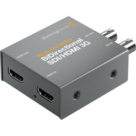 BLACKMAGIC DESIGN CONVBDC/SDI/HDMI03G/PS MICRO CONVERTER BIDIRECT SDI/HDMI 3G PSU