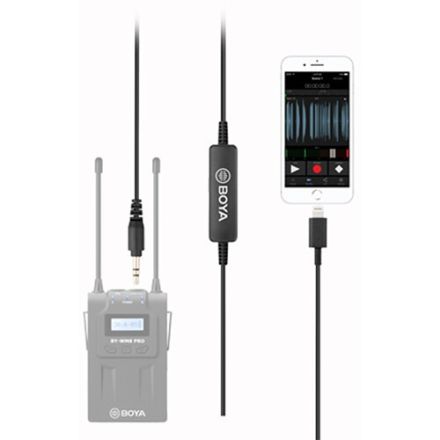 BOYA 35C-L 3.5MM TO LIGHTNING CONNECTOR AUDIO CABLE