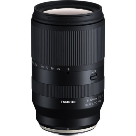 TAMRON B061X 18-300MM F/3.5-6.3 DI III-A VC VXD LENS FOR FUJIFILM X (APS-C) WITH HOOD