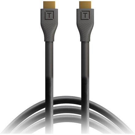 TETHER TOOLS TETHERPRO H2A1-BLK HDMI 2.0 TO HDMI 2.0 MALE WITH ETHERNET (0.3M)