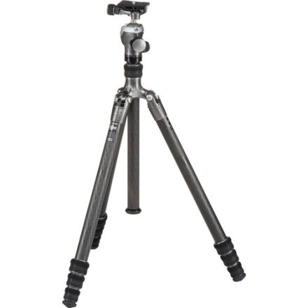 GITZO GK1545T-82TQD TRAVELER 4-SECTION TRIPOD KIT GT1545T + HEAD GH1382TQD