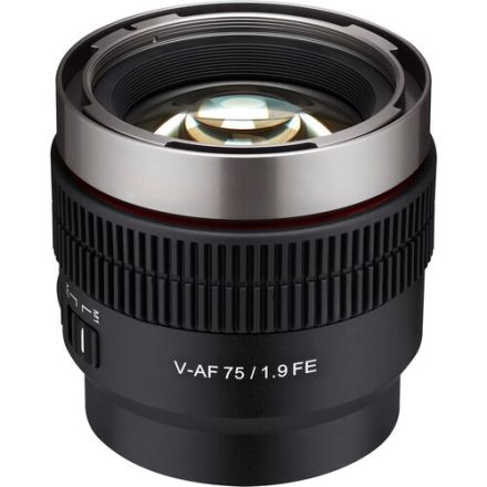 SAMYANG V-AF 75MM T1.9 FOR SONY E MOUNT VIDEO AUTO-FOCUS LENS