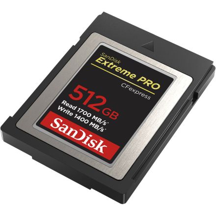 SANDISK 512GB EXTREME PRO CFEXPRESS CARD TYPE B 1700 / 1400 MB/S