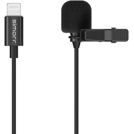 SIMORR 3453B WAVE L3 LIGHTNING LAVALIER MICROPHONE (BLACK)