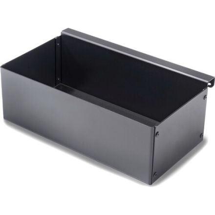 CONECARTS ZCNR-VASSM SMALL SIDE TRAY FOR CONECARTS ROCKET TROLLEY. MEASUREMENTS: 290X150X100 MM IN ALUMINUM POWDER COATED