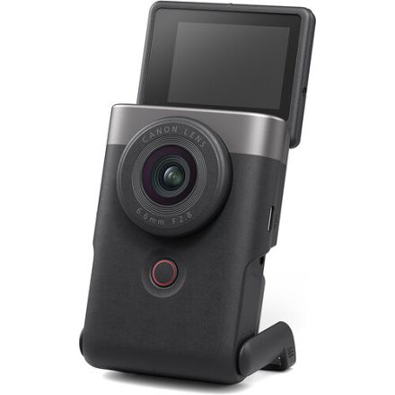 CANON VIDEO CAM POWER SHOT PS V10 SL ADVANCE VLOGGING KIT (SILVER)