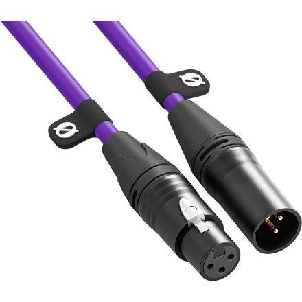 RODE XLR3M-PU PREMIUM XLR CABLE (3M/10FT) - PURPLE