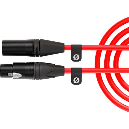 RODE XLR3M-R PREMIUM XLR CABLE (3M/10FT) - RED