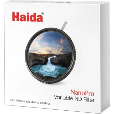 HAIDA NANOPRO 63206 VARIABLE ND FILTER, 55MM