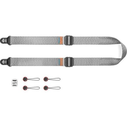 PEAK DESIGN SLIDELITE CAMERA STRAP ASH SLL-AS-3