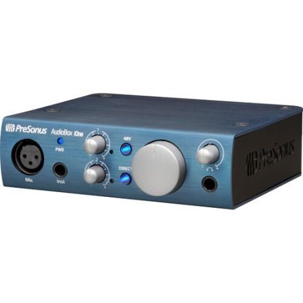 PRESONUS AUDIOBOX I-ONE USB 2.0 & IPAD RECORDING INTERFACE