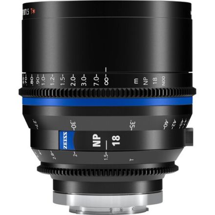 ZEISS 2509-097 NANO PRIME 18MM T1.5 CINE LENS - E-MOUNT, METERS