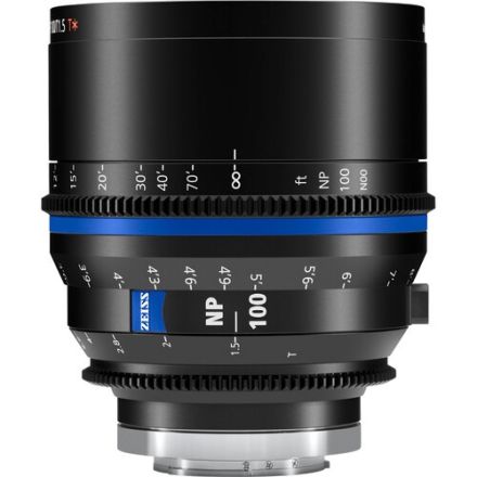ZEISS 2509-148 NANO PRIME 100MM T1.5 CINE LENS - E-MOUNT, METERS