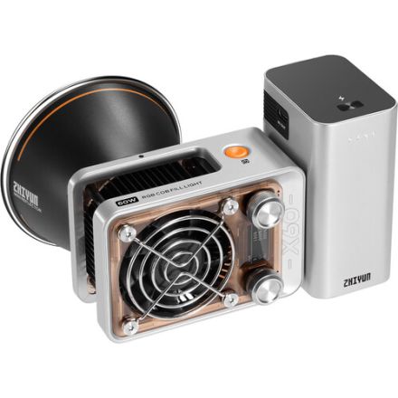 ZHIYUN PLX104 MOLUS X60RGB COB LIGHT PRO  ( SILVER )