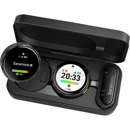 SARAMONIC BLINKME U2 WIRELESS SMART MICROPHONE WITH TOUCHSCREEN