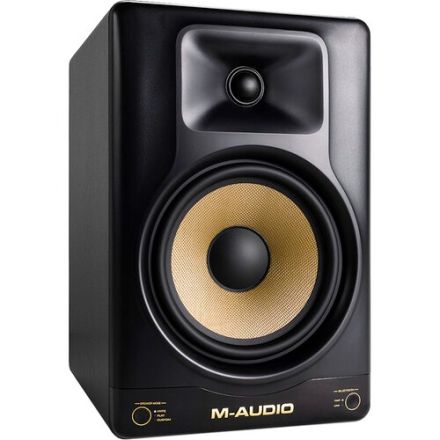 M-AUDIO FORTYEIGHTYXEU FORTY EIGHTY 8IN KEVTAR 150-WATT BI-AMPLIFIED REFERENCE MONITOR (SINGLE)
