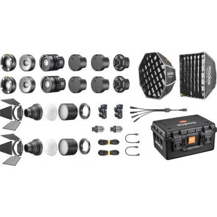 GODOX MS60R 2K KNOWLED MS60R 2-LIGHT KIT