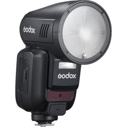 GODOX V100N TTL LI-ION ROUND HEAD CAMERA FLASH WITH TOUCH SCREEN FOR NIKON