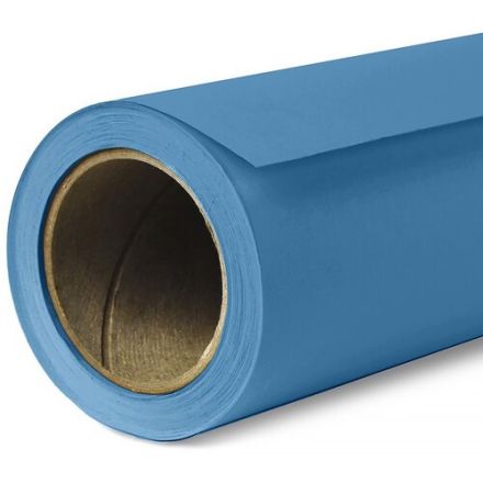 SAVAGE 30-1253 WIDETONE SEAMLESS BACKGROUND PAPER GULF BLUE (A2 1.35M X 11M)