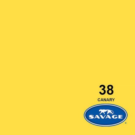 SAVAGE 38-12 WIDETONE SEAMLESS BACKGROUND PAPER CANARY (A1 2.72M X 11M)