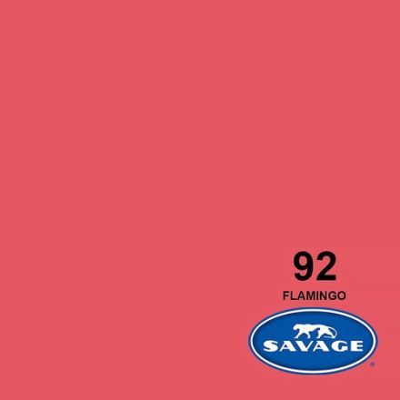 SAVAGE 92-12 WIDETONE SEAMLESS BACKGROUND PAPER FLAMINGO (A1 2.72M X 11M)