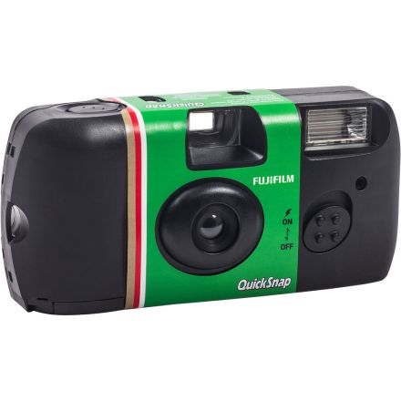 FUJIFILM QUICKSNAP FLASH 400 ONE-TIME-USE DISPOSABLE CAMERA (27 EXPOSURES)