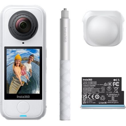 INSTA360 X4 CINSAAFA (SE17) AIR 360 ACTION CAM STARTER BUNDLE (ARTIC WHITE)