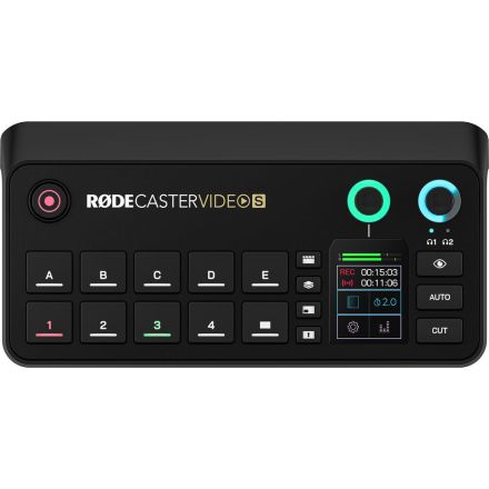 RODE RCVS RODE CASTER VIDEO S AND AUDIO PRODUCTION CONSOLE