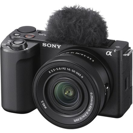SONY ZV-E10K/BQ AP2 ZV-E10 MIRRORLESS CAMERA WITH 16-50MM F/3.5-5.6 II LENS (BLACK)
