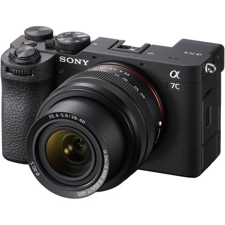 SONY ILCE-7CM2L/B A7C II MIRRORLESS CAMERA WITH 28-60MM LENS (BLACK)