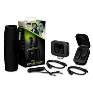 SHURE MV-TWO-KIT-Z6  TWO LAVS, CHARGE CASE, CAMERA RECEIVER 