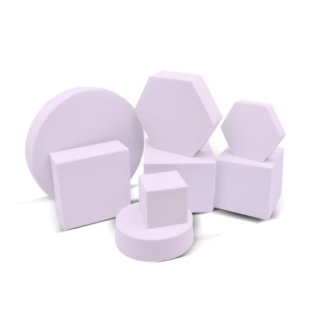VALIDO LENTO  GEOMETRIC PROP SET LIGHT PINK