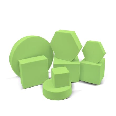 VALIDO LENTO  GEOMETRIC PROP SET GREEN