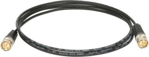 KLOTZ VU05L1DS0-0200 ULTRA-THIN SUPER FLEX UHD PATCH CABLE - BNC SLIM PLUG FOR HD / UHD / 12G / 4K / 8K (2M)